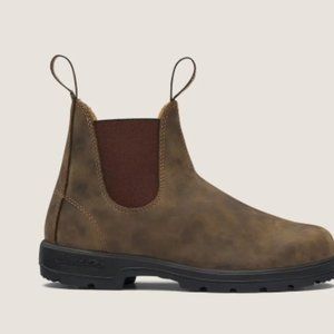 BLUNDSTONE - 585 WOMEN'S CLASSICS CHELSEA BOOTS - RUSTIC BROWN